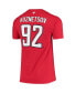 Фото #4 товара Men's Evgeny Kuznetsov Red Washington Capitals Name and Number T-shirt