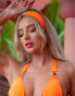 Moda Minx X Amber Jepson Amour headband in orange Оранжевый - фото #1