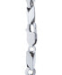 ფოტო #2 პროდუქტის Men's Polished Link 24" Chain Necklace in Sterling Silver