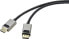 SpeaKa Professional DisplayPort Anschlusskabel Stecker Stecker 2.00 m Schwarz - Digital/Display/Video