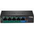 TRENDnet TPE-TG52 - Unmanaged - Gigabit Ethernet (10/100/1000) - Gigabit Ethernet - Full duplex - Power over Ethernet (PoE) - Wall mountable