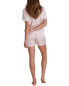Фото #2 товара Barefoot Dreams® Washed Satin Short Pajama Set Women's Xl