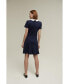 Фото #3 товара Women's Schoolgirl Dress Ponte