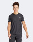 Фото #1 товара adidas Running Own The Run t-shirt in black