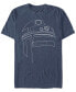 Фото #1 товара Men's Star Wars R2-D2 Outline Short Sleeve T-shirt