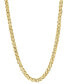 ფოტო #1 პროდუქტის Men's Wheat Link 24" Chain Necklace in Stainless Steel