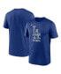 Фото #1 товара Men's Royal Los Angeles Dodgers 2024 MLB World Tour Seoul Series Legend Performance T-shirt