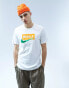 Nike chest logo t-shirt in white