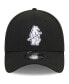 Фото #3 товара Men's Black Chicago Cubs Logo 39THIRTY Flex Hat