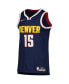 Фото #2 товара Men's and Women's Nikola Jokic Navy Denver Nuggets Swingman Jersey - Icon Edition