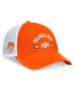 ფოტო #3 პროდუქტის Men's Orange/White Oklahoma State Cowboys Free Kick Trucker Adjustable Hat