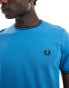 Fred Perry twin tipped t-shirt in blue