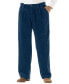 ფოტო #1 პროდუქტის Big & Tall Expandable Waist Corduroy Pleat-Front Pants