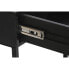 Ночной столик DKD Home Decor Позолоченный 35 x 40 x 55 cm Чёрный Металл Деревянный