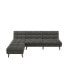 Фото #1 товара Bovey Convertible Sofa Bed Sectional