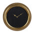 Фото #1 товара Настенное часы Чёрный Позолоченный PVC Стеклянный Железо Деревянный MDF 46 x 6 x 46 cm