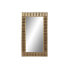 Wall mirror Home ESPRIT Golden Metal Modern 73,5 x 4 x 124 cm