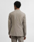 Фото #2 товара Men's Slim-Fit Wool Suit Blazer