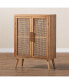 Фото #7 товара Furniture Alina Mid-Century Modern Finished 2 Door Accent Storage Cabinet