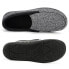 Men's SILVADUR Anti-Odor Moc Slipper, Size 13 US Men, Black