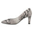 Фото #3 товара VANELi Ramses Snake Pointed Toe Pumps Womens Off White Dress Casual 307616