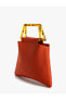 Фото #26 товара Сумка Koton Faux Leather Tote Bag with Handles