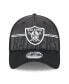 Фото #3 товара Men's Black Las Vegas Raiders 2023 NFL Training Camp 39THIRTY Flex Fit Hat