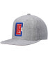 ფოტო #2 პროდუქტის Men's Heathered Gray LA Clippers 2.0 Snapback Hat