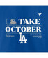 ფოტო #4 პროდუქტის Big Boys Royal Los Angeles Dodgers 2023 Postseason Locker Room T-shirt