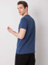 Фото #25 товара мужская футболка повседневная  синяя однотонная Factory Price T-shirt-TSKK-Y21-0000145-liliowy