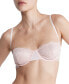 Фото #1 товара Floral Lace Unlined Balconette Bra QF7351