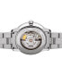 ფოტო #5 პროდუქტის Unisex Swiss Automatic Coupole Classic Stainless Steel Bracelet Watch 41mm R22876013