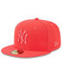Фото #1 товара Men's Red New York Yankees 2023 Spring Color Basic 59FIFTY Fitted Hat