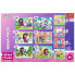 TREFL Gabby´Shouse Puzzle 10 In 1 Set doll