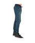 Фото #3 товара Men's Premium Knit Denim Jogger Jeans Drop Crotch Whisker Zipper Pockets