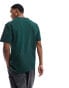 Фото #8 товара Weekday oversized t-shirt with raised alien print in dark green