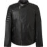 PEPE JEANS Brewster leather jacket