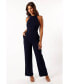 Women's Clara Bow Jumpsuit Синий, Large - фото #1