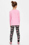 Kız Çocuk Daisy Duck Lisanslı Pijama Takımı