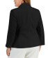 ფოტო #2 პროდუქტის Plus Size Two-Button Blazer