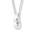 Фото #1 товара M46019 silver necklace
