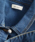 ფოტო #6 პროდუქტის Women's Belted Denim Wrap Jacket, Created for Macy's