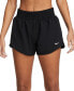 Фото #1 товара Women's One Dri-FIT Mid-Rise Brief-Lined Shorts