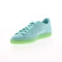 Фото #8 товара Puma Suede Classic XXI 37491571 Mens Green Suede Lifestyle Sneakers Shoes
