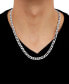 Фото #2 товара Macy's curb Link 22" Chain Necklace (7mm) in 18k Gold-Plated Sterling Silver