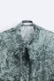 Limited edition floral print shirt