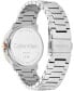 ფოტო #3 პროდუქტის Women's Vivacious Two-Tone Stainless Steel Bracelet Watch 36mm