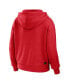 Women's Red Maryland Terrapins Colorblock Full-Zip Hoodie Jacket