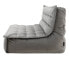 Skandi Sofa Samt Grau