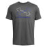 UNDER ARMOUR GL Foundation Update short sleeve T-shirt Castlerock / Royal / Steel, L - фото #2